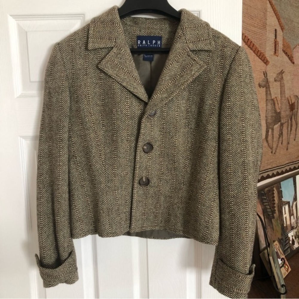 Ralph Lauren  100% Wool Size 14 Jacket